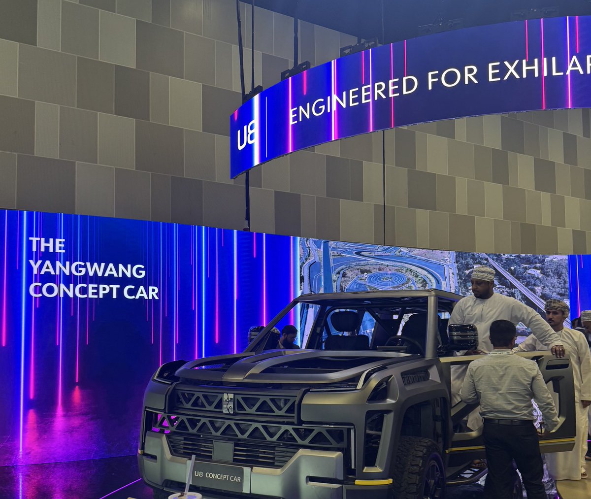 You know the Chinese are doing well when the khaleejis are buying their SUVs #OPES2025