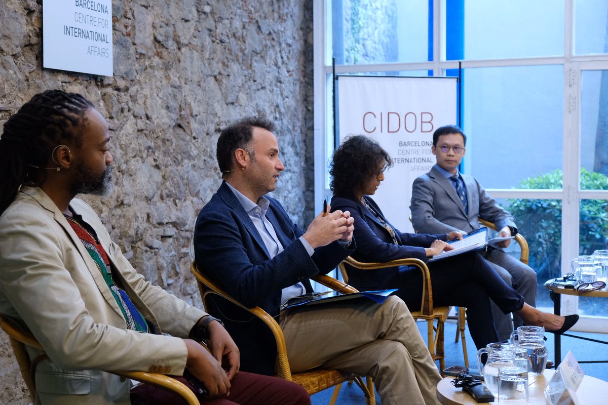 An insightful recent panel discussion in Barcelona on the global South &amp; international security after the war in Ukraine. I focused on its impact in Africa &amp; the role South Africa plays through non-alignment &amp; fostering dialogue. #Geopolitics #GlobalSouth #SouthAfrica #Dialogue
