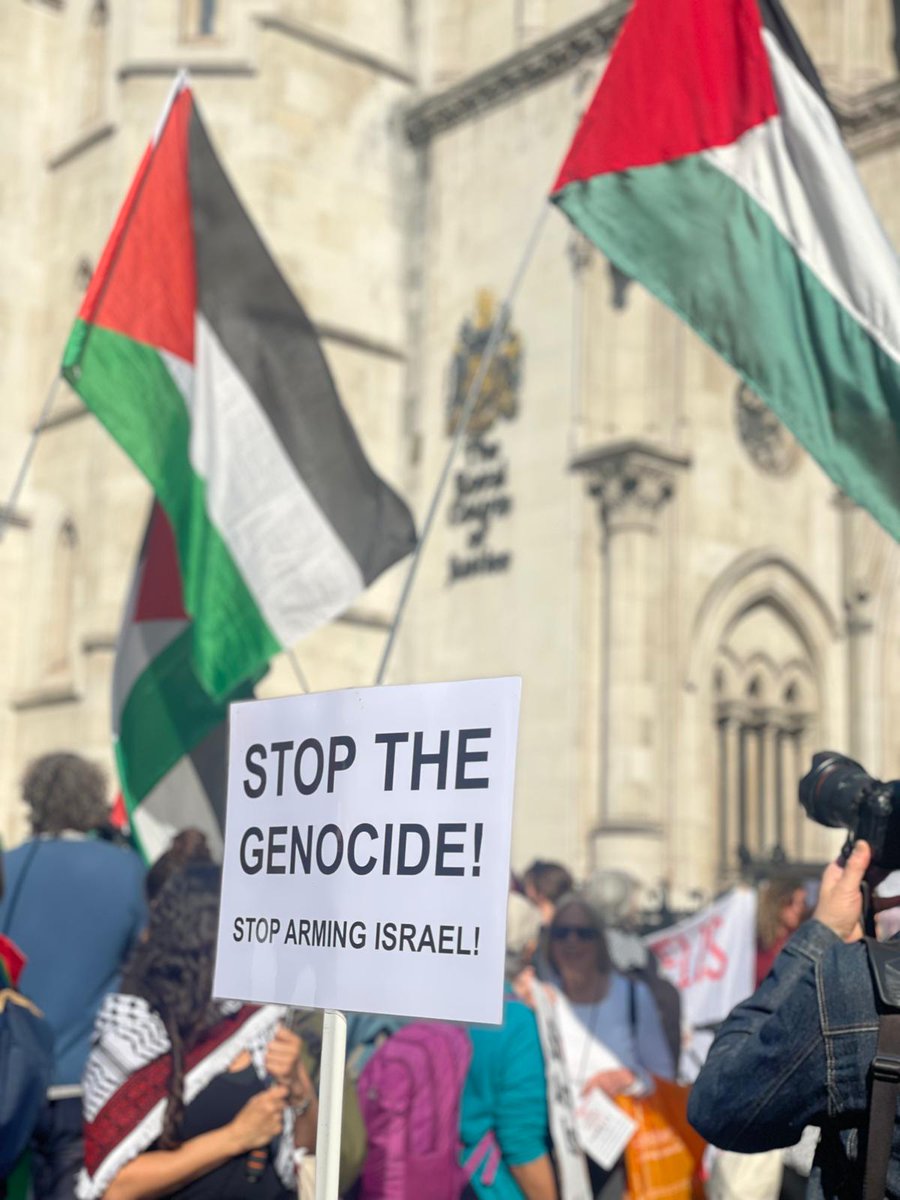 British Palestinian Committee (@britpalcommitt) on Twitter photo 1/ Today, <a href="/alhaq_org/">Al-Haq الحق</a> and <a href="/GLAN_LAW/">GLAN | Global Legal Action Network</a>'s case against the UK Government resumes in the High Court- challenging the government’s decision to continue the supply of essential parts for the F-35 fighter jets through a ‘carve-out’ loophole.
The case aims to ensure the UK Government 1/ Today, <a href="/alhaq_org/">Al-Haq الحق</a> and <a href="/GLAN_LAW/">GLAN | Global Legal Action Network</a>'s case against the UK Government resumes in the High Court- challenging the government’s decision to continue the supply of essential parts for the F-35 fighter jets through a ‘carve-out’ loophole.
The case aims to ensure the UK Government