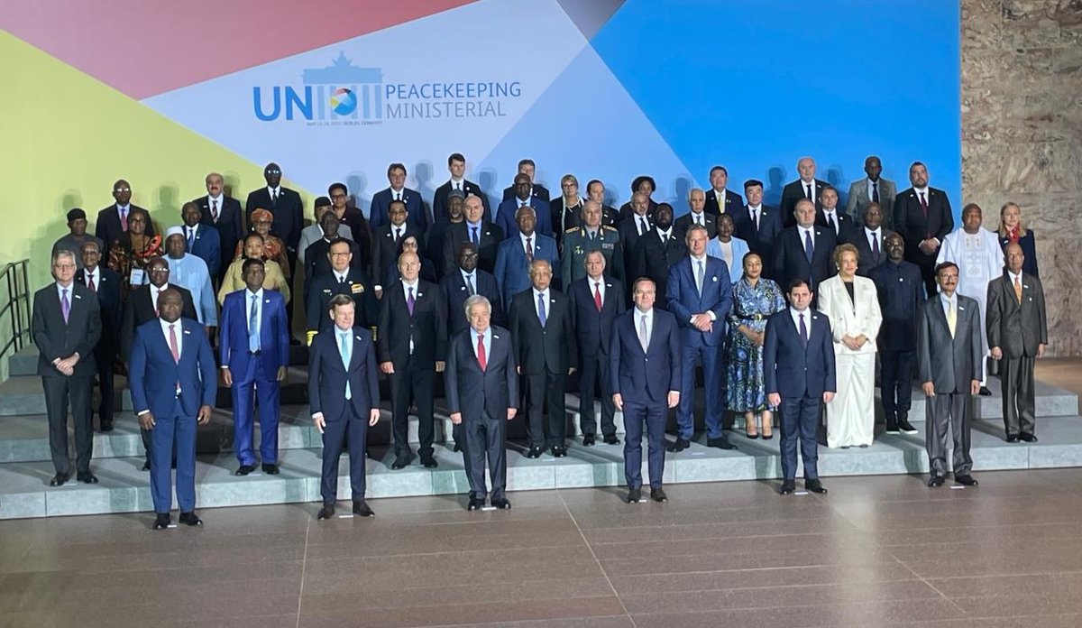 UN Peacekeeping (@unpeacekeeping) on Twitter photo “Member States make peacekeeping possible.
They must lead the way as we strengthen it for the future.”
At the #PKMinisterial in Berlin, <a href="/antonioguterres/">António Guterres</a> underscored the vital role of <a href="/UN/">United Nations</a> peacekeeping & urged Member States to help shape peace operations fit for the future. “Member States make peacekeeping possible.
They must lead the way as we strengthen it for the future.”
At the #PKMinisterial in Berlin, <a href="/antonioguterres/">António Guterres</a> underscored the vital role of <a href="/UN/">United Nations</a> peacekeeping & urged Member States to help shape peace operations fit for the future.