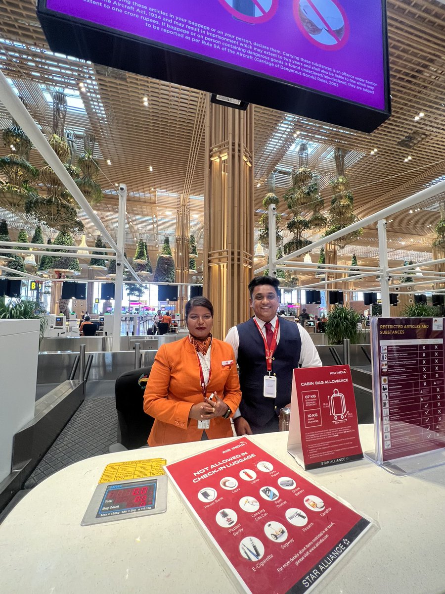 Tenjang04Peace's tweet photo. The Air India staff are consistently polite and helpful. They demonstrate professionalism and actively listen to customer needs, ensuring a positive experience. @airindia https://t.co/ylP4Lgaf0D