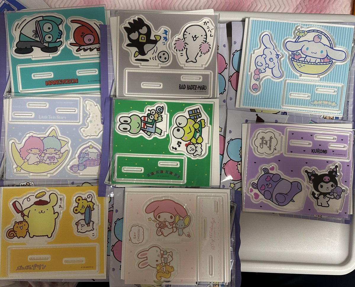 たけぉサンリオコラボビックアクリルスタンド