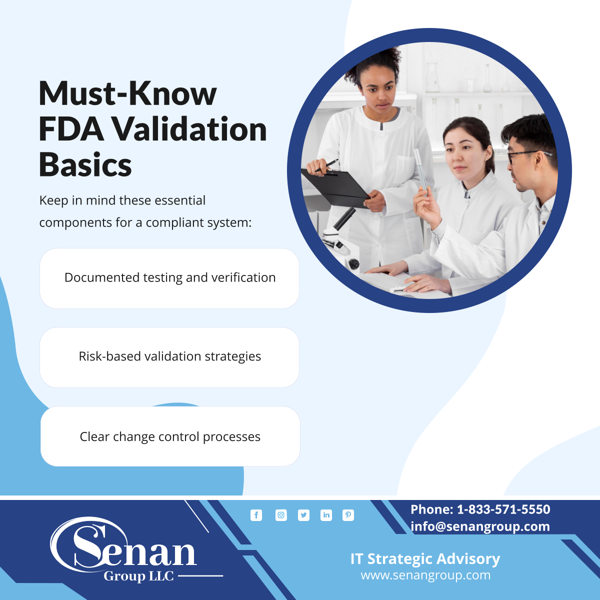 senangroupllc's tweet image. FDA validation isn&apos;t just a checkbox—it&apos;s an ongoing process. Knowing what matters most helps reduce surprises during inspections. Keep your systems aligned from the start.  

#BridgewaterNJ #ITConsulting #FDAValidation #RegulatoryCompliance #QualityAssurance