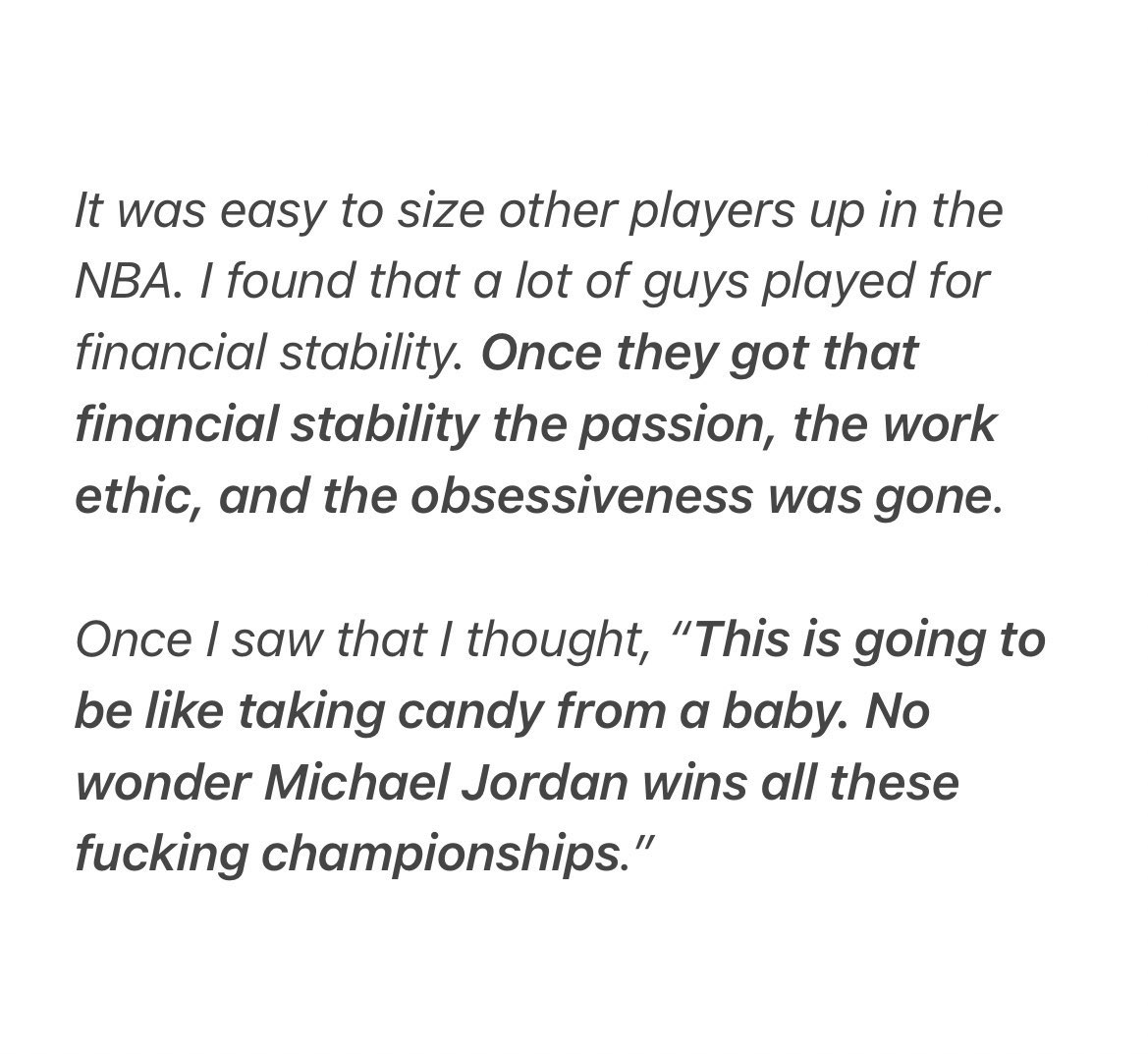 How Kobe Bryant knew he was going to win a lot of championships: