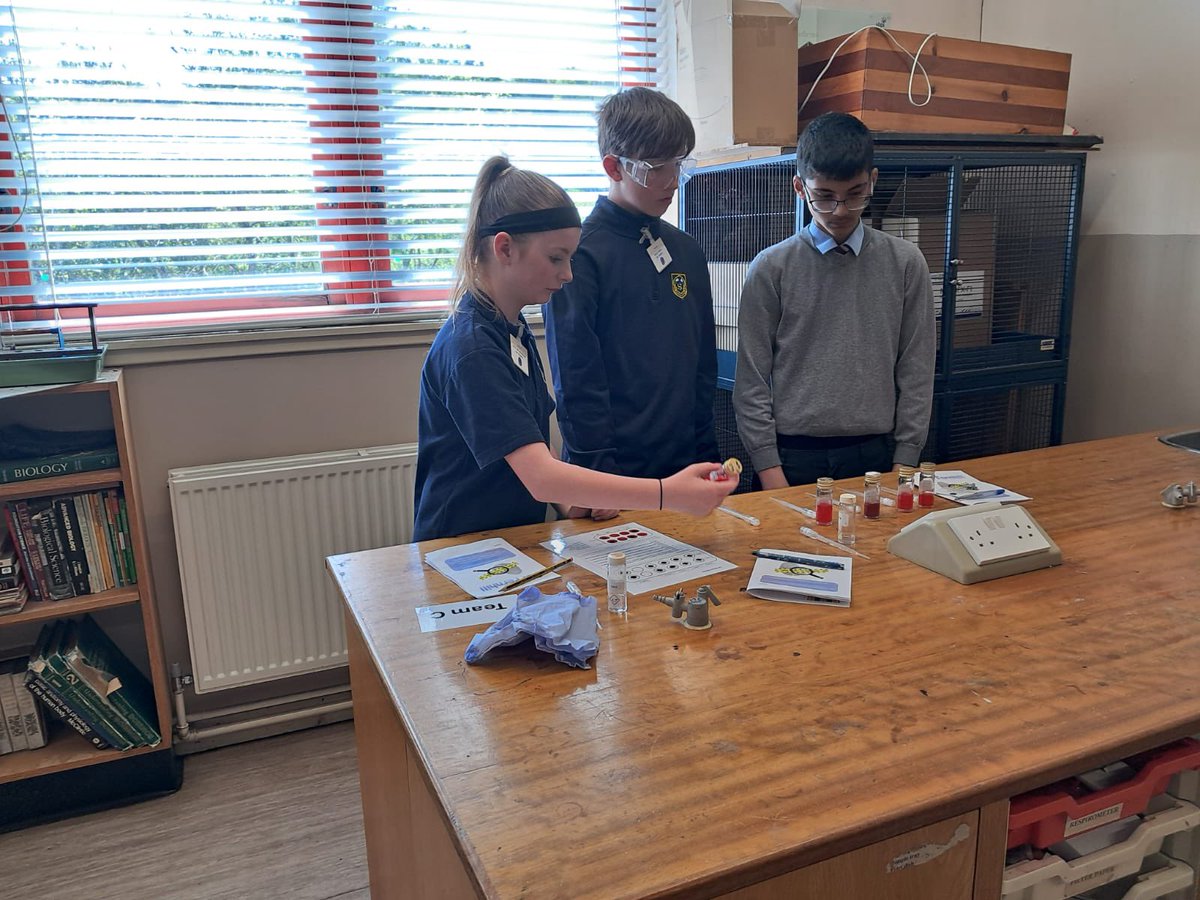 ScienceFernhill's tweet image. Finally blood analysis in the biology lab @FernhillSchool #EverydayisOpenDay