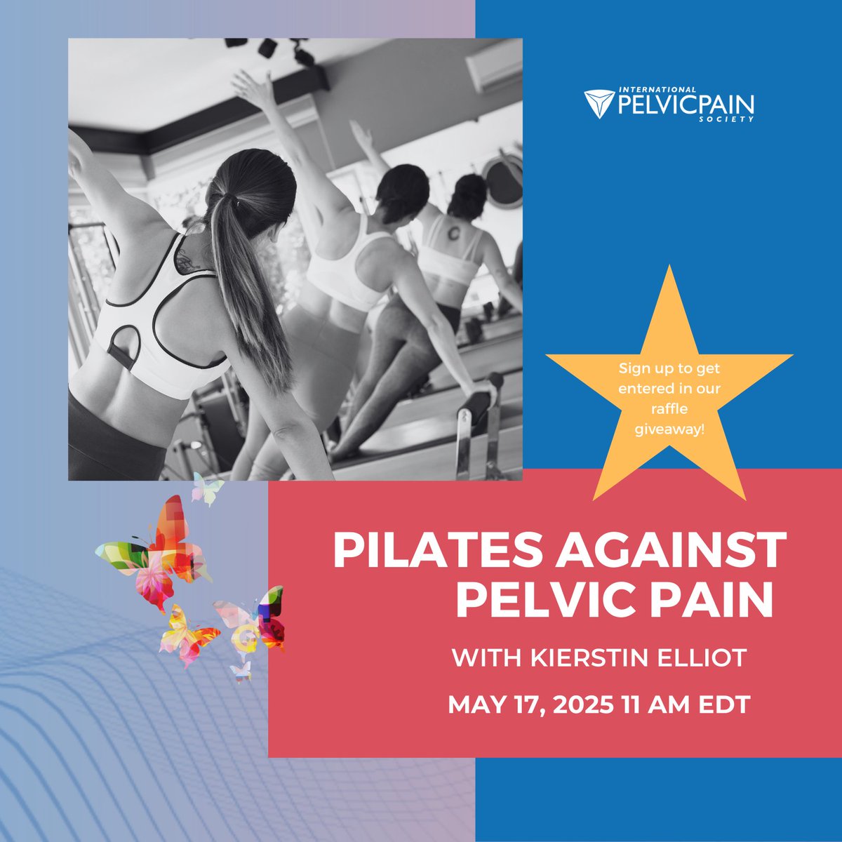 Move with intention and feel the difference with Pilates Against Pelvic Pain!
Kierstin Elliot encourages all levels of Pilates to join her in focusing on breathing and mobility exercises aimed at easing pain and stress.

Sign up now: pelvicpain.org/resources/may-…
#MoveAgainstPelvicPain