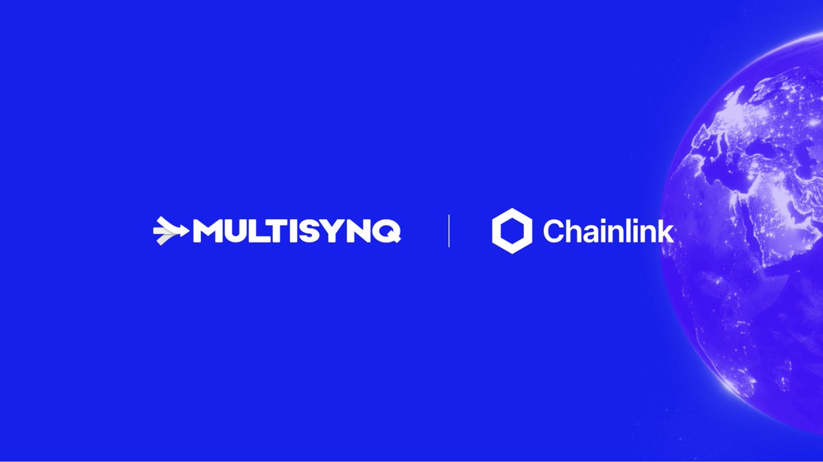 multisynq's tweet image. Multisynq is joining @Chainlink BUILD.

As the real-time, shared application layer for the decentralized web, we’re integrating Chainlink to unlock the next wave of multiplayer, multiuser, and multiagent apps.

Time to synq.