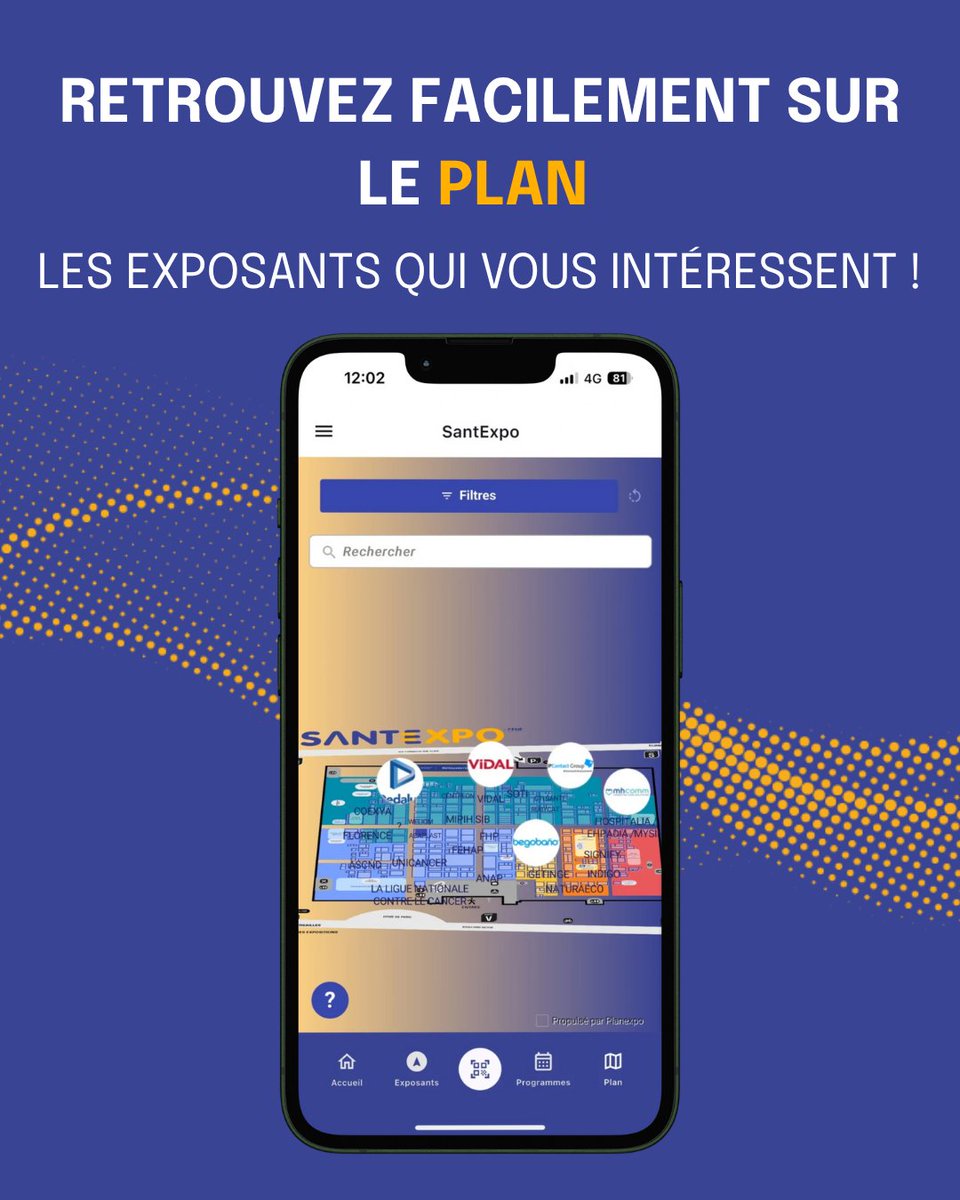📱 L’application officielle SantExpo est en ligne !
Préparez votre visite et profitez d’une expérience fluide pendant tout le salon 🧭✨
✔️Plan du salon interactif
 ✔️ Liste des exposants
 ✔️ Programme des conférences
 ✔️ Notifications en temps réel
#SantExpo2025 #Application