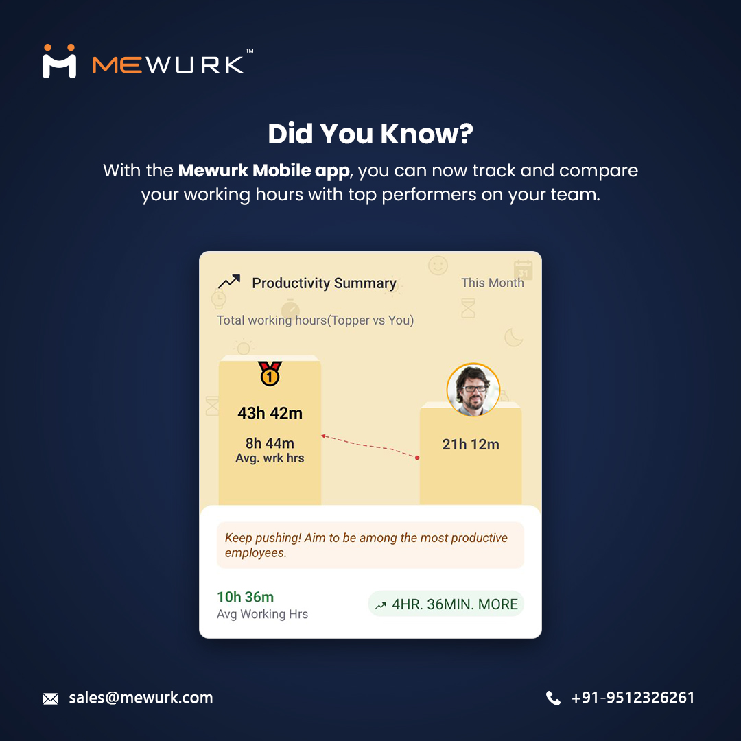 mewurk77237's tweet image. 𝐍𝐞𝐰 𝐮𝐩𝐝𝐚𝐭𝐞 𝐨𝐧 𝐭𝐡𝐞 𝐌𝐞𝐰𝐮𝐫𝐤 𝐌𝐨𝐛𝐢𝐥𝐞 𝐀𝐩𝐩 📱 

#Mewurk #ProductivityTracking #AttendanceManagementSystem #WorkSmart #TeamPerformance #HRTech #MobileAppUpdate