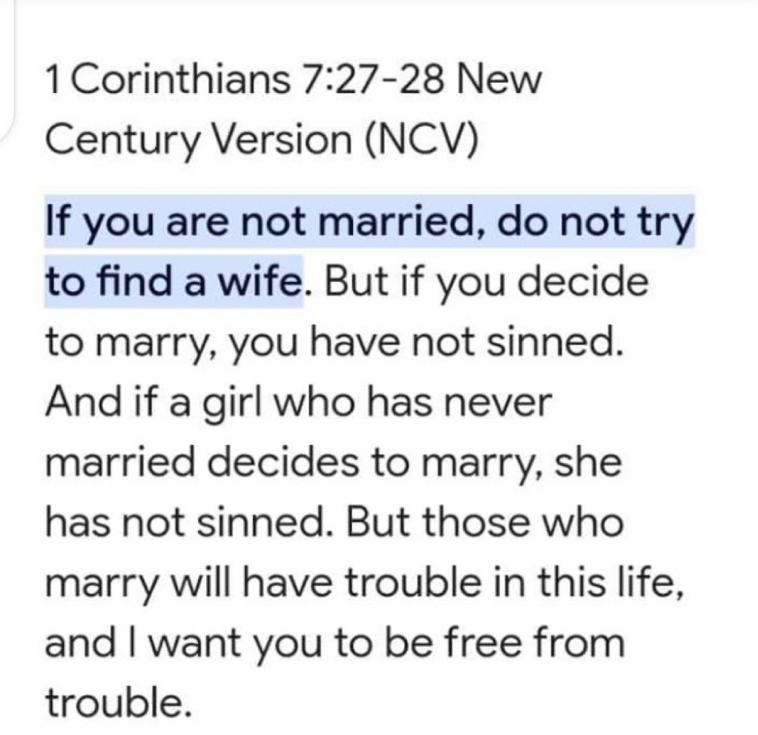 Backed by the scriptures. Daily reminder.