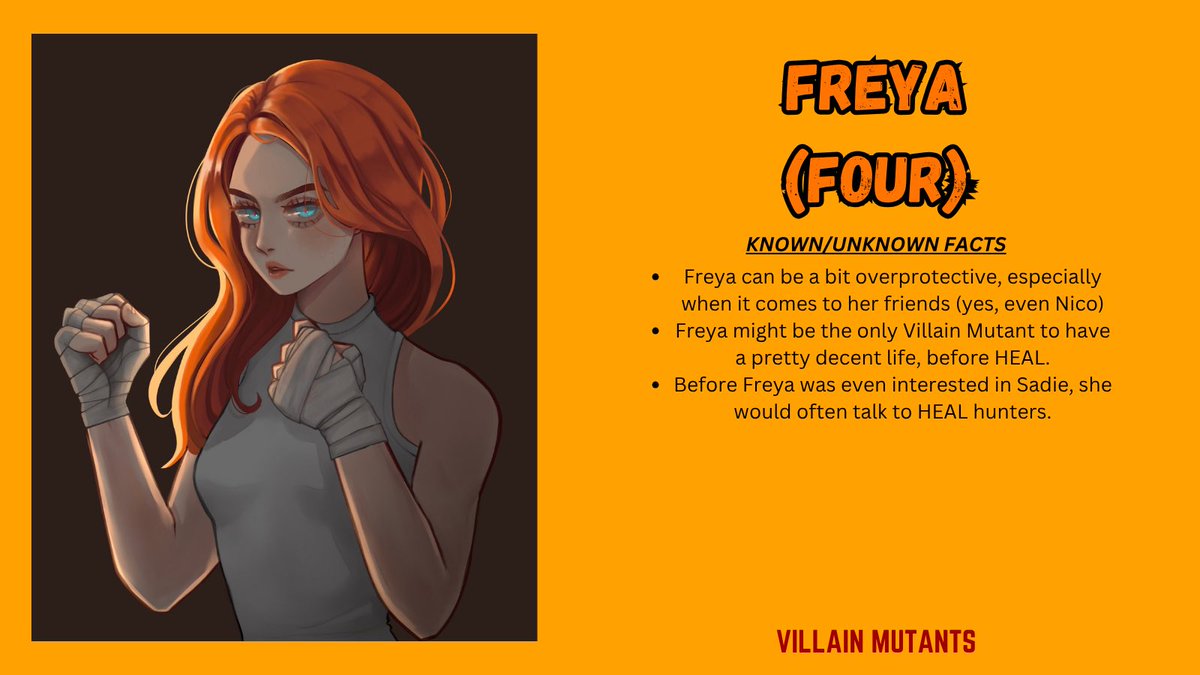 More ‘Known/Unknown Facts’ about the characters

🤍💚🖤🧡