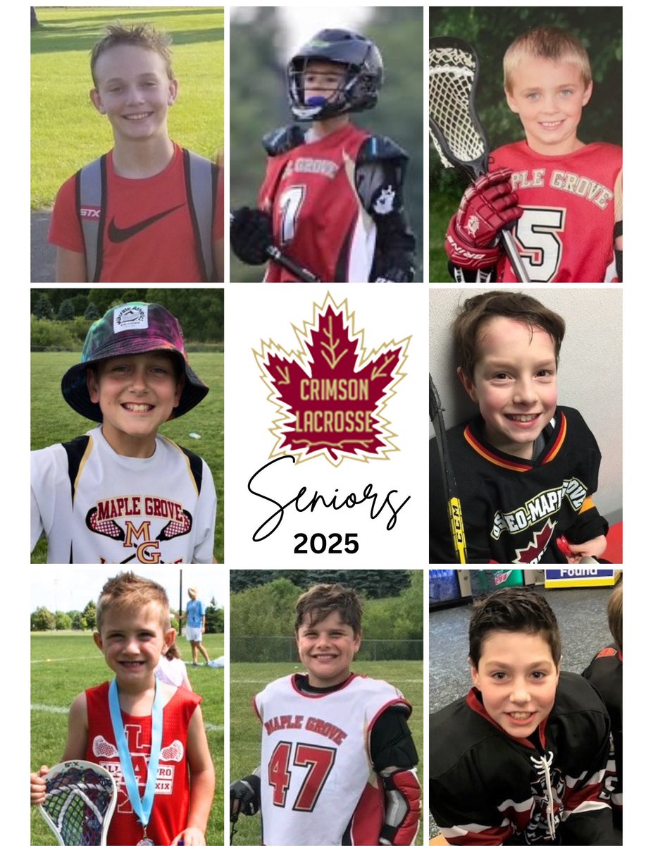 Tomorrow night is Senior night!! 🍁 
We will celebrate their dedication and wish them all the best as they enter the next chapter. 
We're so proud of you!! 

Come join us as we honor our Seniors! 

🍁 Crimson vs Centennial 
⏰ 5/6:30PM
📍 Crimson Stadium
♥️ Senior Night