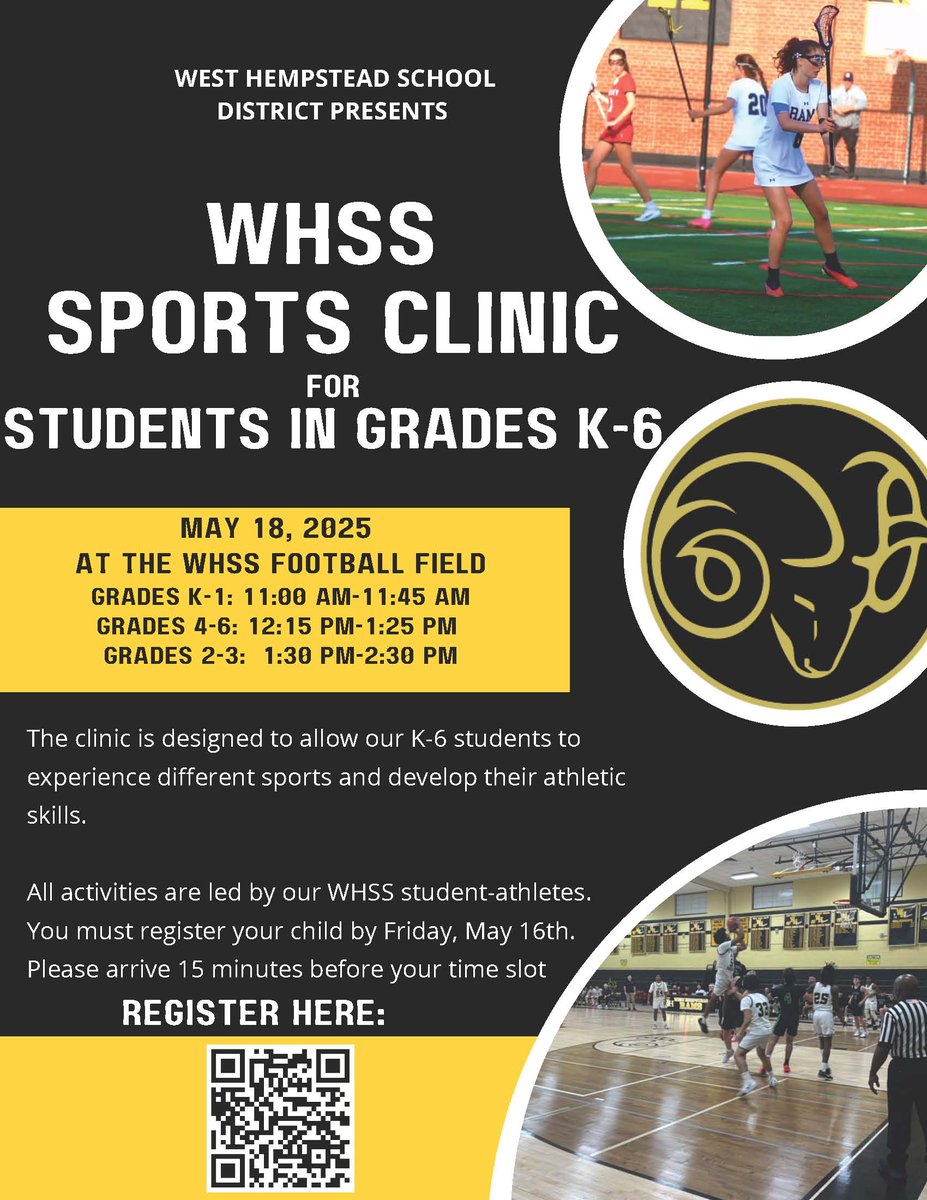 FpcaWest's tweet photo. Our Arts &amp; Athletics departments have something special in store this weekend! Join us for a day of community, creativity, and celebration this Sunday, May 18th. Don’t miss out on the fun! #WHeARTS @wh_secondary https://t.co/A7wWTg1np6