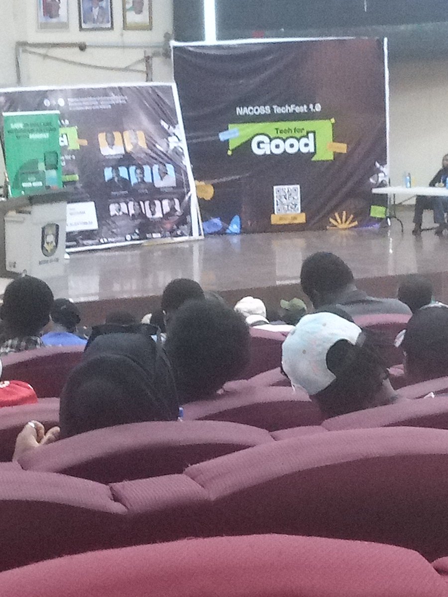 ComposeDev's tweet image. Had a great time at NACOSS TechFest 1.0 today! Themed Tech for Good, the event was packed with inspiring talks, insightful panels, and awesome networking. Grateful to be part of a community that’s passionate about using tech to drive real impact.

#NACOSSTechFest #TechForGood