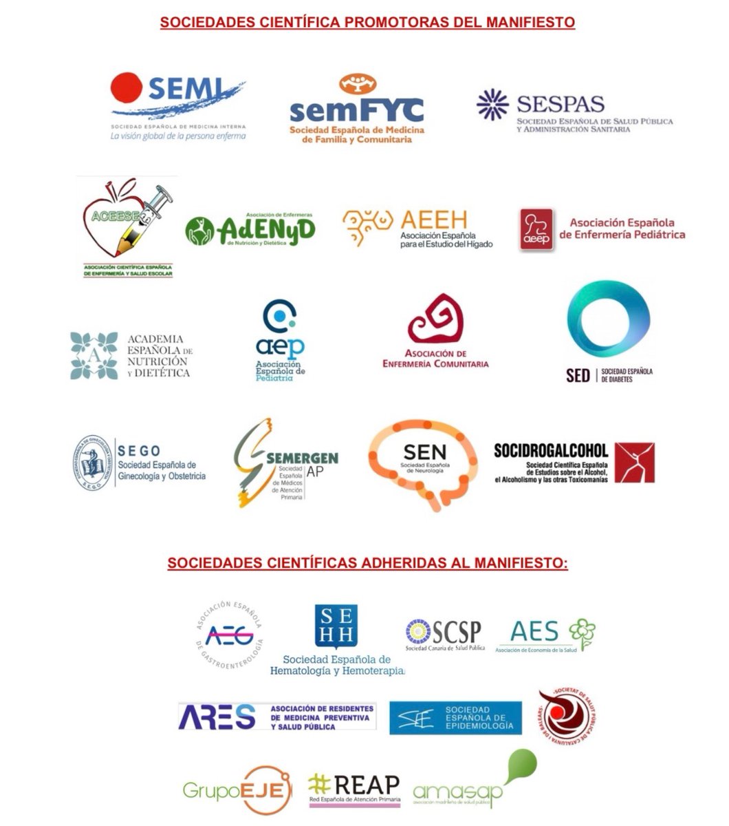 📢 ¡Hoy lanzamos nuestro posicionamiento conjunto sobre el consumo de alcohol! Las sociedades científicas se unen para prevenir y reducir los impactos negativos del alcohol en la salud. 
enfermeriacomunitaria.org/web/index.php/…