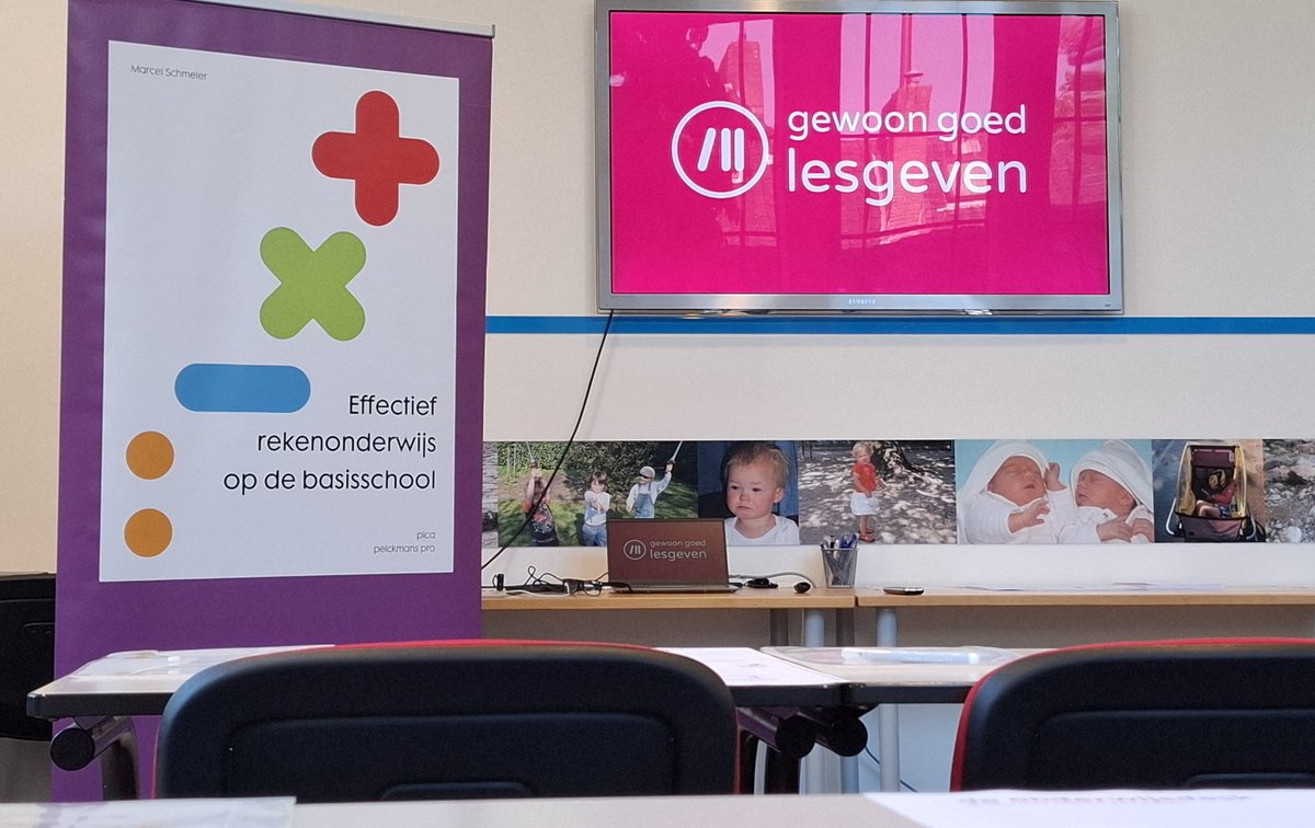 Vandaag een studiedag verzorgen voor leerkrachten uit heel Nederland over effectief rekenonderwijs. Ook een cursusdag volgen? Bekijk de agenda! gewoongoedlesgeven.nl/agenda/