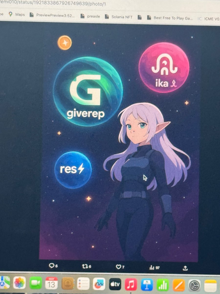 Another to Rep in the land of the living 🚀
@Giverep <a href="/ikadotxyz/">Ika「🦑」</a> 

#Rep #Sui 
1 Like = 1 $REP
1 RT  = 1 $REP
1 CM = 1 $REP