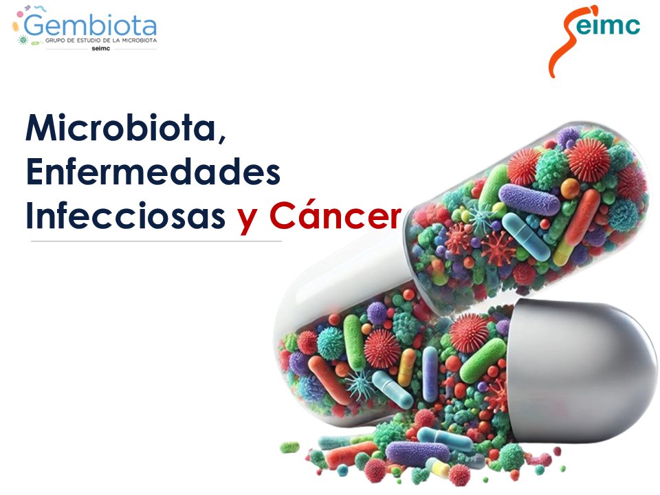 🔔Actividad formativa, webinar <a href="/GEMBIOTA_SEIMC/">@GEMBIOTA_SEIMC</a> "Microbiota, Enfermedades Infecciosas y Cáncer": 
📅26 de mayo
⏰16:00h (España, horario peninsular)
📍Campus <a href="/SEIMC_/">SEIMC</a>

📚📝Programa/Inscripción👇
campus.seimc.org/cursos/detalle…