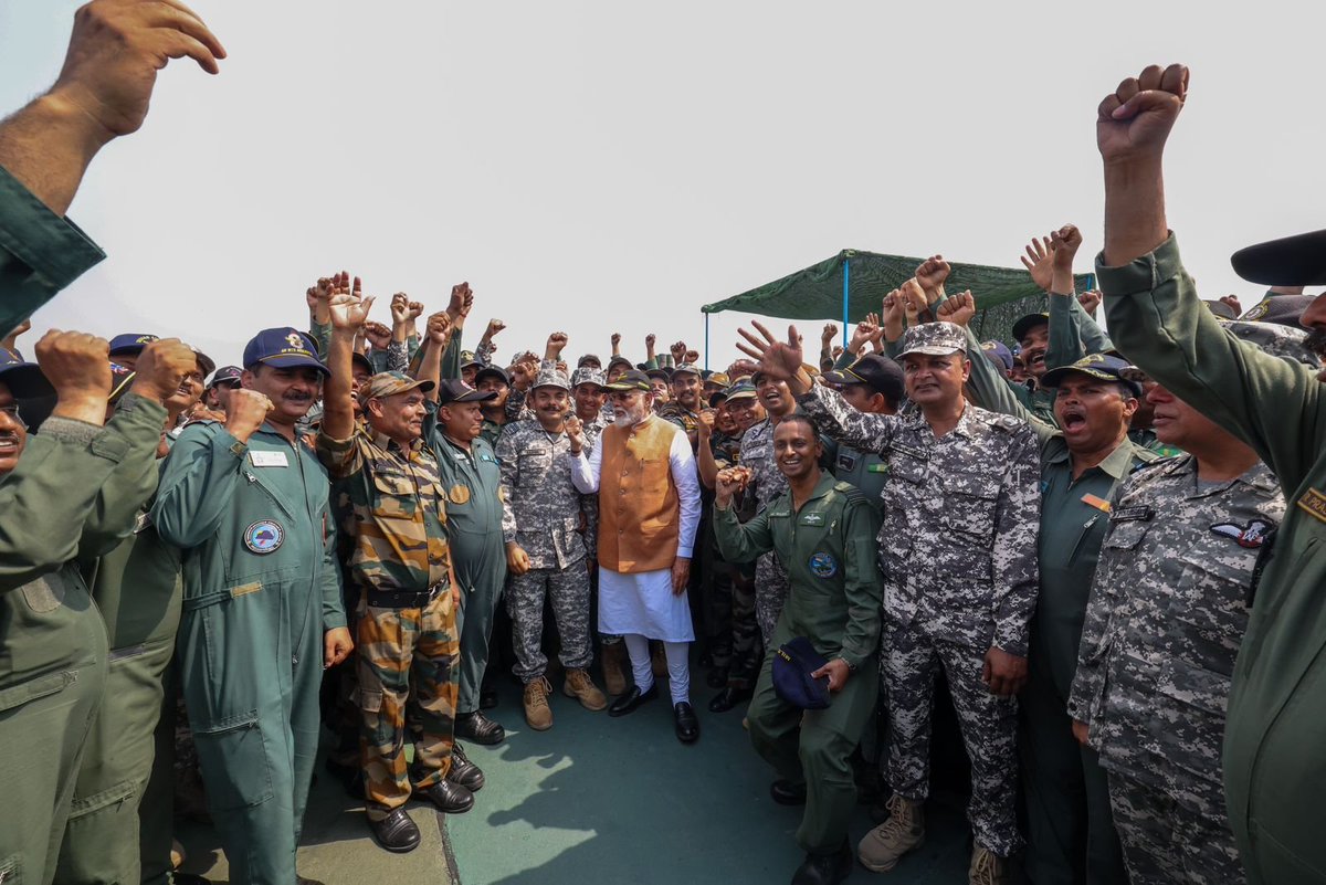 Throughout history, wars have been fought over land, oil, religion, and money. #India stands out as the only country that has waged war against #terrorism and terrorist nation to eradicate it. 

This operation was not just a response to the brutal killing of 26 innocent souls; it