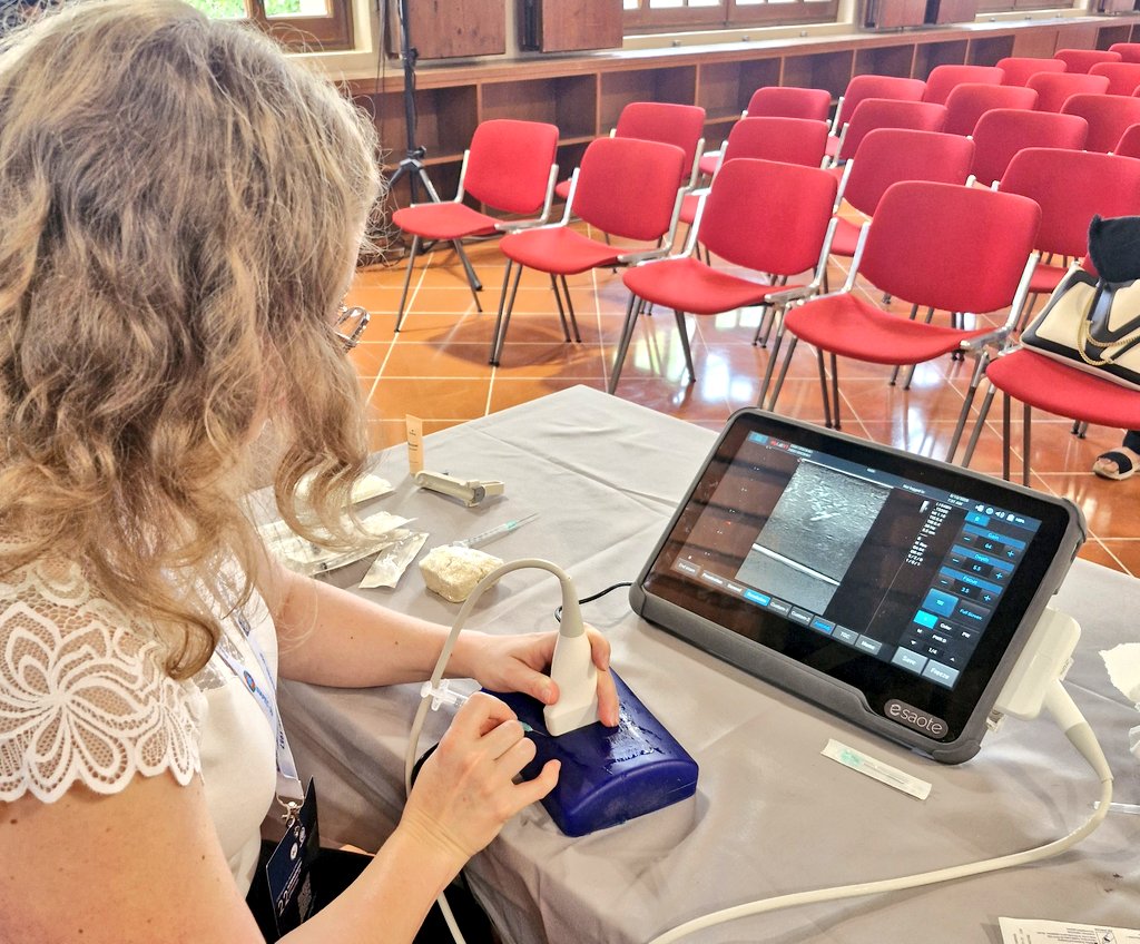 Živa Ledinek (@zivaledinek) on Twitter photo I did an US-guided FNA for the first time 💉 Thank you <a href="/ekhanafshar/">Elham Khanafshar, MD, MS</a> for the instructions and the 📸 great workshop at the #IACcongress 💙🔬 #PathTrainee #PathX #CytoPath #InterventionalPathology I did an US-guided FNA for the first time 💉 Thank you <a href="/ekhanafshar/">Elham Khanafshar, MD, MS</a> for the instructions and the 📸 great workshop at the #IACcongress 💙🔬 #PathTrainee #PathX #CytoPath #InterventionalPathology