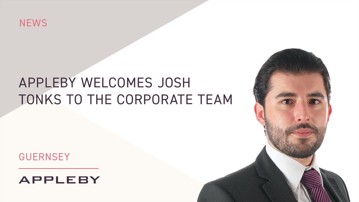 Appleby (@applebyglobal) on Twitter photo Our Guernsey office is delighted to welcome Josh Tonks who has joined as an Associate in the Corporate team.
bit.ly/4kfAcfI
#Guernsey #Offshorelaw #NewAppointments Our Guernsey office is delighted to welcome Josh Tonks who has joined as an Associate in the Corporate team.
bit.ly/4kfAcfI
#Guernsey #Offshorelaw #NewAppointments
