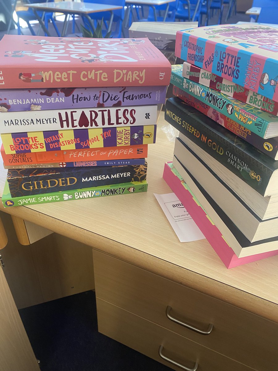A very big THANK YOU to the extremely kind parents who bought most of our wish-list for the library.

It means to much to have such a lovely community supporting us and the children’s reading.

amazon.co.uk/hz/wishlist/ls…