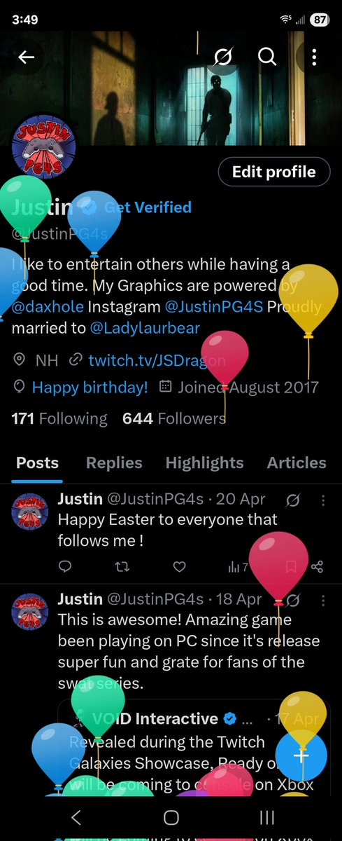 Well I'm officially lvl 38 today. 

#oneyearolder