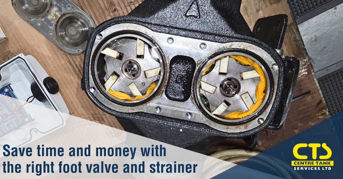 Does your pump have a strainer fitted? It should! 💯
 
The image shows why it's important to fit a strainer onto the suction hose of a pump to prevent large debris entering the pump &amp; causing damages &amp; downtime.
 
View our foot valves &amp; strainers here > lnkd.in/dp-Cx9is