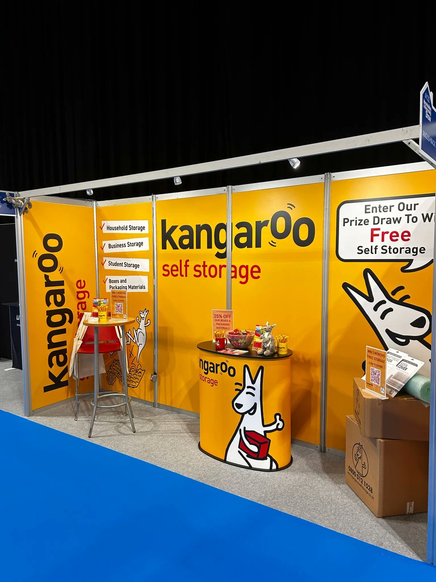 #Homebuilding &amp; #Renovation Show at the SEC in #Glasgow Last week 🦘 Thanks to all that showed up for the event 🔒 #Kangarooselfstorage