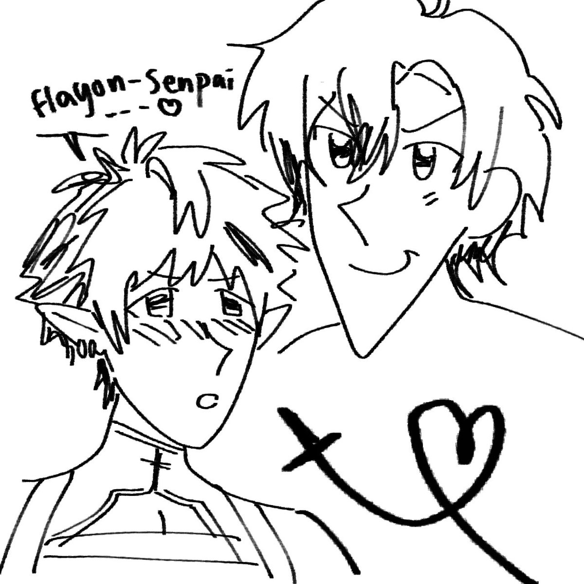 first time drawing yaoi I’m kinda nervous