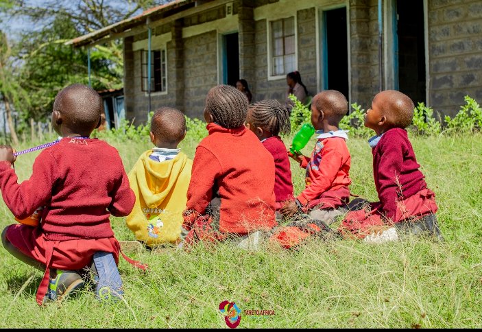Play isn’t just fun  it’s an essential part of early learning! Through play, children develop social skills, creativity, and problem solving abilities that they’ll use for a lifetime. Let’s encourage a world where every child has the chance to learn #EducationForAll #taretoafrica