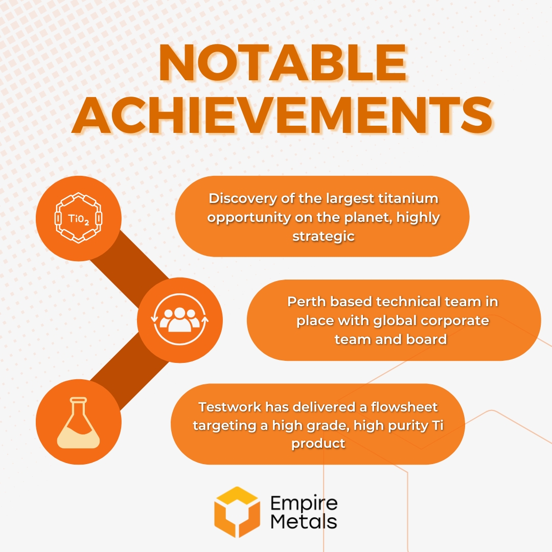 Empiremetalsltd's tweet image. Pitfield is a world-class resource discovery of potential scale and grade to match globally significant mines.

#EEE #EPMLF #Tio2 #Titanium #criticalminerals