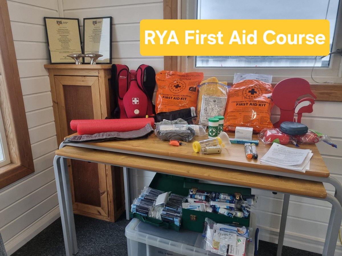 First Aid Course Sun 18th May Poole,  contact us via email to book
#firstaid #poole #sailing