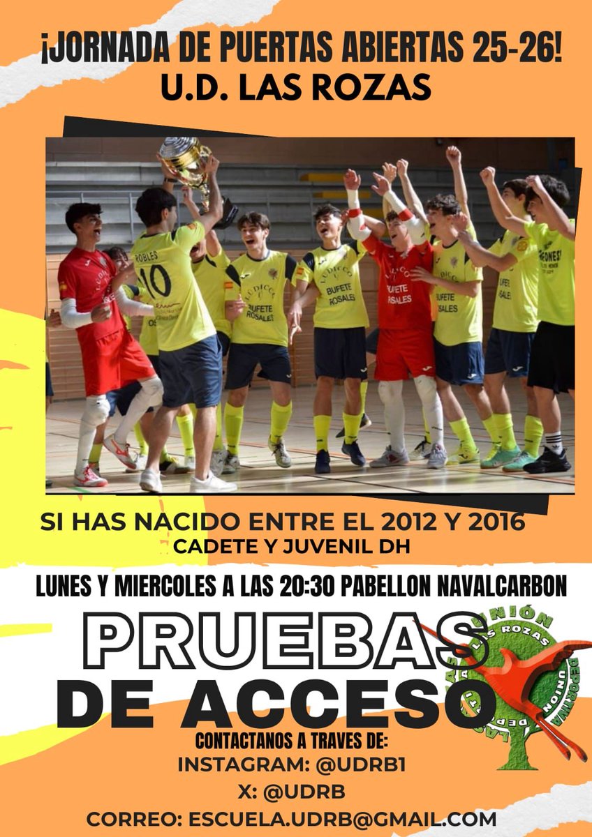 Ven a formar parte de un nuevo proyecto campeón en la UNIÓN.
Ponte en contacto con nosotros a través de los enlaces que se indican.
¡Te esperamos con los brazos abiertos!