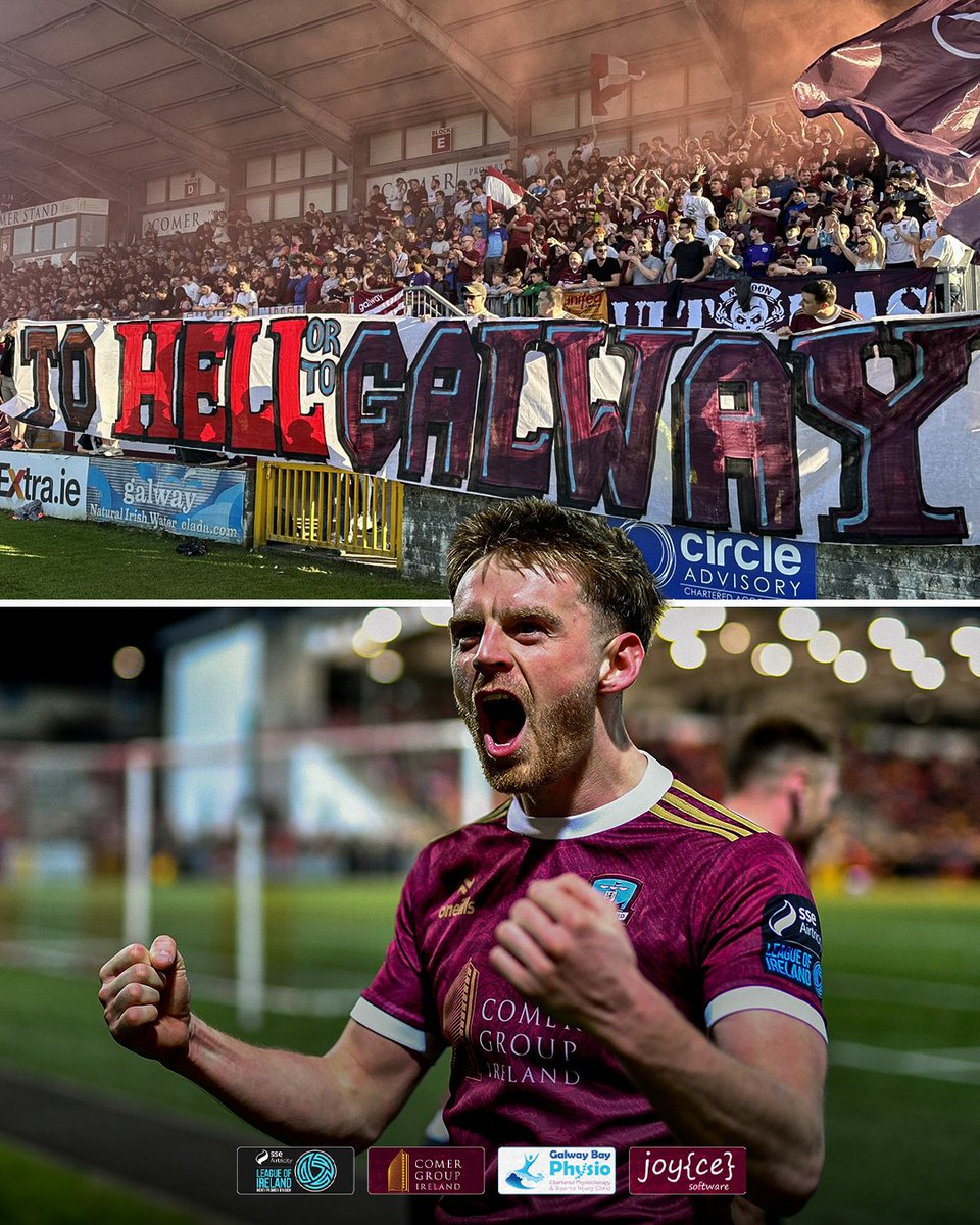 GalwayUnitedFC's tweet image. Excitement is already building for the Connacht Derby on Friday evening, there's not long to go ⏳

Make sure to get your tickets now 🎟️👉 galwayunitedfc.ie/match-tickets/

#ItsATribalThing | #GUFC2025 | Match Partners: @bay_physio