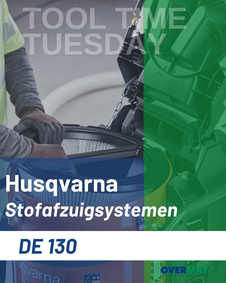 Overmat's tweet image. 🔧 𝐓𝐨𝐨𝐥𝐓𝐢𝐦𝐞 𝐓𝐮𝐞𝐬𝐝𝐚𝐲
Klein. Stil. Krachtig. 💥
De 𝐇𝐮𝐬𝐪𝐯𝐚𝐫𝐧𝐚 𝐃𝐄 𝟏𝟑𝟎 𝐇 is dé stofafzuiger voor zware toepassingen.
✅ HEPA H13-filter
✅ Heavy-duty prestaties
✅ Compact design
#overmat #overmatindustries #thefloortechnicians #husqvarnaconstruction