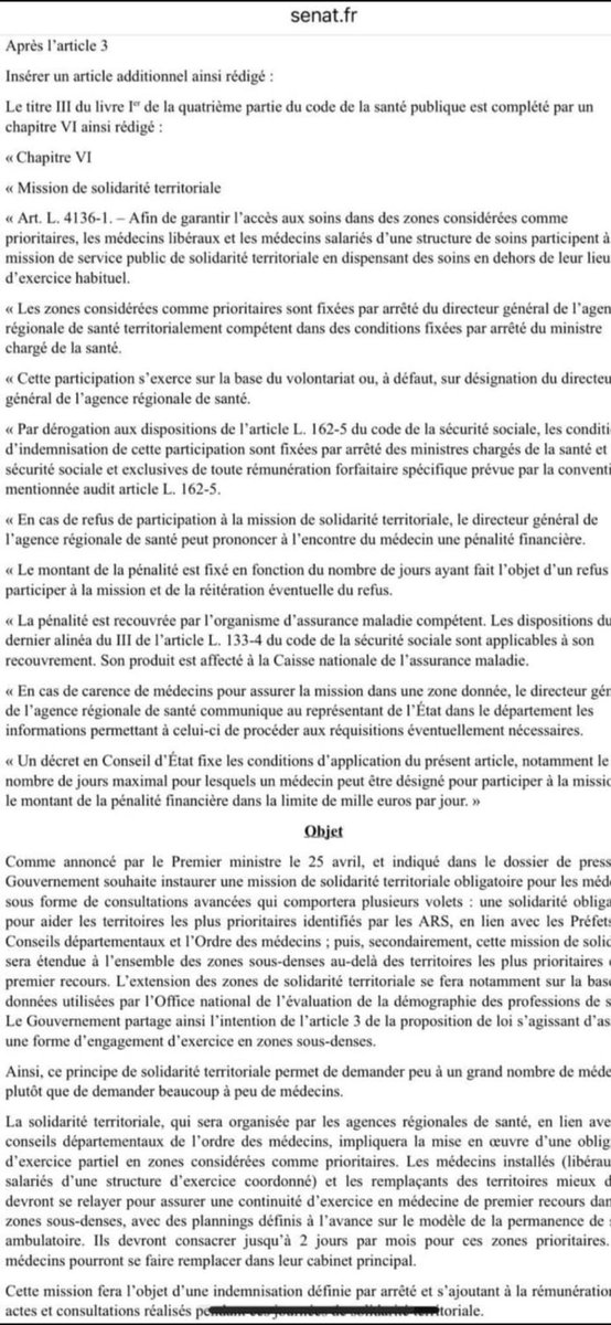 Messages à toutes celles et ceux qui portent la PPL @mouiller_P
salariez nous…
Parce que là c’est un contrat de travail sans respect des lois du travail pour rendre responsables et coupables les médecins des faits que VOUS avez commis.
Les médecins ne seront pas les victimes