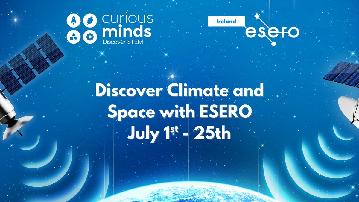 Research Ireland Curious Minds (@curiousmindstem) on Twitter photo Discover creative ways to explore climate change through this engaging course designed for teachers🌱🗺️
Delivered online, this EPV day approved course can be taken anytime between July 1st and 25th: teachnet.ie/courses/stem-d…
<a href="/Esero_ie/">ESERO Ireland</a>
#CuriousMinds #ESERO Discover creative ways to explore climate change through this engaging course designed for teachers🌱🗺️
Delivered online, this EPV day approved course can be taken anytime between July 1st and 25th: teachnet.ie/courses/stem-d…
<a href="/Esero_ie/">ESERO Ireland</a>
#CuriousMinds #ESERO