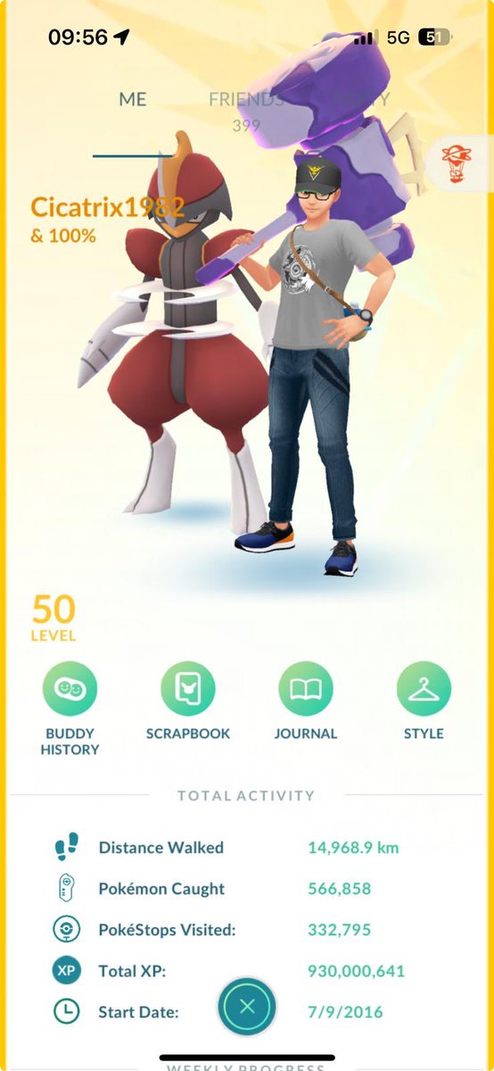 70 million XP to go.. 👀🤩

#PokemonGO #PokemonGOApp #ポケモンGO