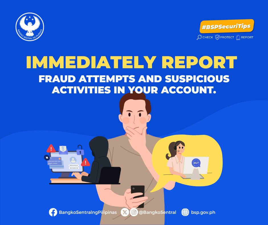 🚨 Spot something shady, luv?​

Don’t wait—report any suspicious activity or fraud ASAP. Contact us at customercare@tonikbank.com, +63 2 5322 2645, or our in-app chat. Remember - #CheckProtectReport!