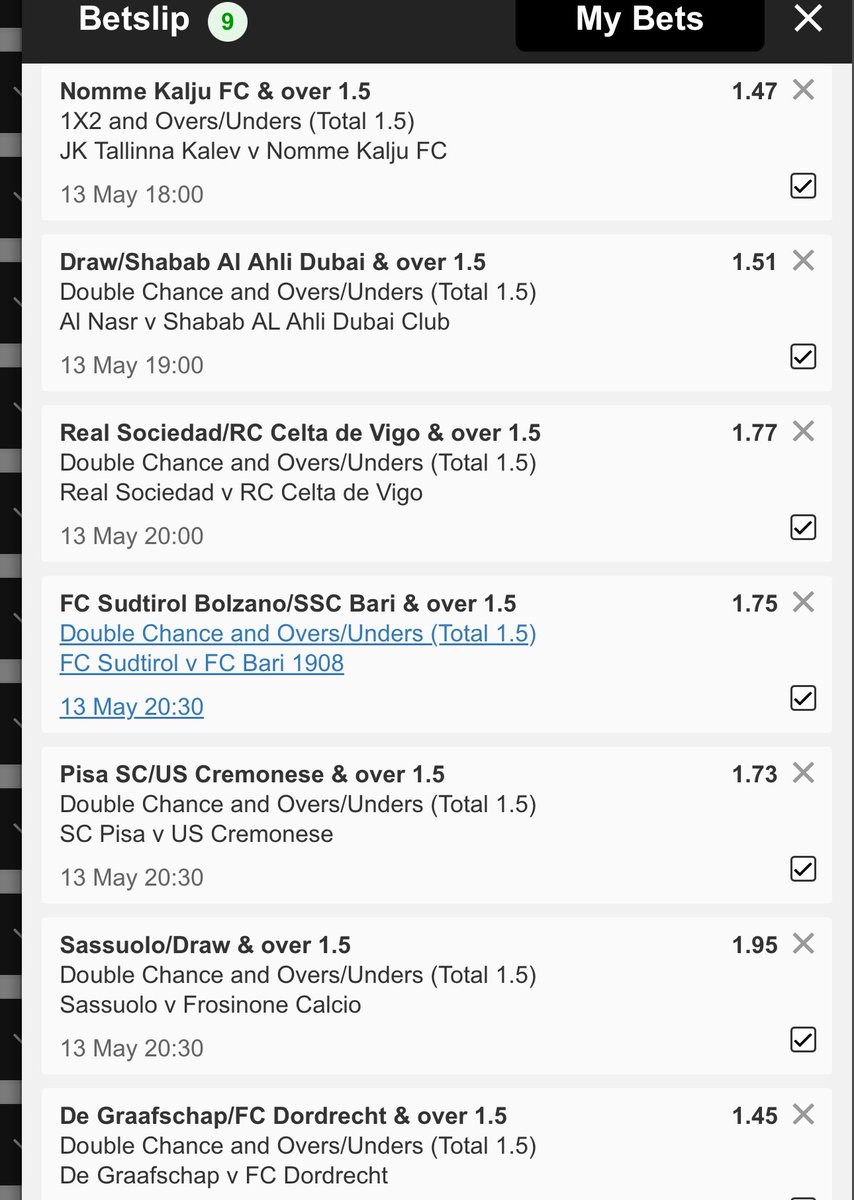afrikakula1's tweet photo. Another take 👀⚽️👀

Multi Bet betslip BWFC63CB https://t.co/ukbv06XWXB https://t.co/8yVK6hCNOp