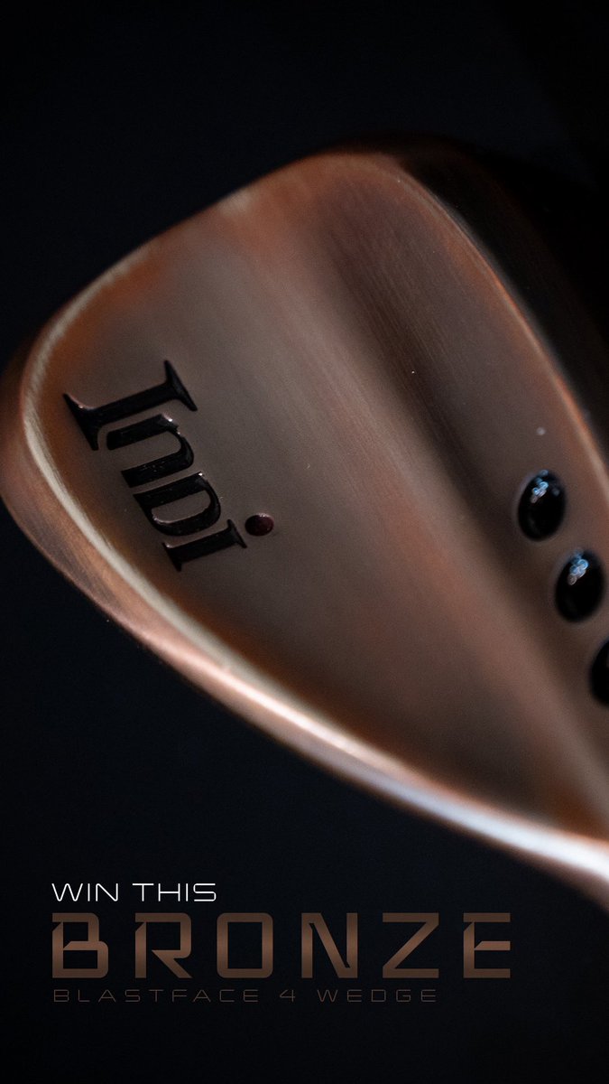 Pick the winner of the PGA Champs and you could win this Bronze wedge 

indigolfclubs.com/pages/pga-cham…