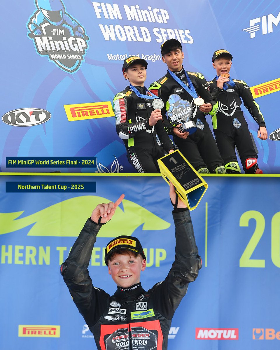 Northern Talent Cup (@northerntalentc) on Twitter photo Let's speak about Robin Siegert's #TransformationTuesday! From standing on the podium at the <a href="/fimminigp/">FIM MiniGP World Series</a> World Series Final to winning his first #NTC race! 📈
#RoadToMotoGP🏁 Let's speak about Robin Siegert's #TransformationTuesday! From standing on the podium at the <a href="/fimminigp/">FIM MiniGP World Series</a> World Series Final to winning his first #NTC race! 📈
#RoadToMotoGP🏁