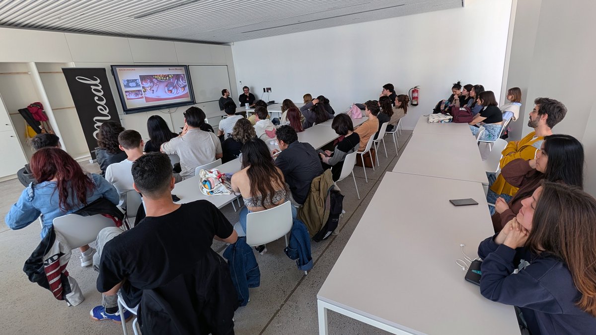 🔝 Héctor Zafra y Santi Amézqueta nos visitaron para hablarnos de su corto de animación "Buffet Paraíso".

🏆 El film de <a href="/hampastudio/">HAMPA STUDIO</a>, WKND y <a href="/disnosc/">Disnosc</a> ha sido galardonado en <a href="/WeirdMarket/">WEIRD</a>, el <a href="/festivalmalaga/">Festival de Málaga</a> y los <a href="/PremiosQuirino/">Premios Quirino</a>.

🙌 ¡Gracias a <a href="/mecalbcn/">Mecal Fest BCN</a> por hacerlo posible!