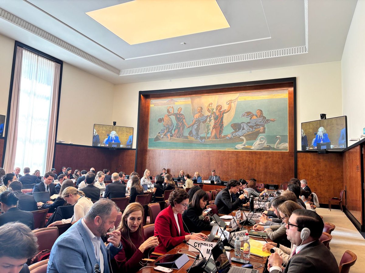 Pleased to meet with <a href="/UNRWA/">UNRWA</a> Deputy Commissioner-General for Operations Support of Antonia De Meo yesterday. Thank you for briefing the Geneva-based diplomatic community on the Agency’s efforts to uphold the integrity of its operations &amp; maintain the trust of its partners.