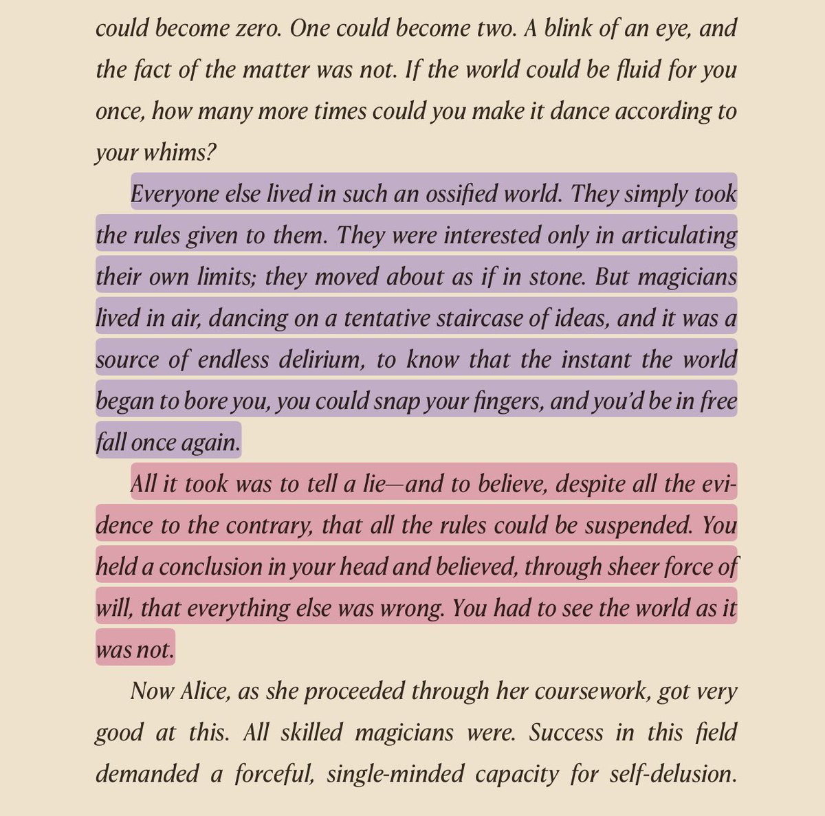 R.F. Kuang invented manifesting