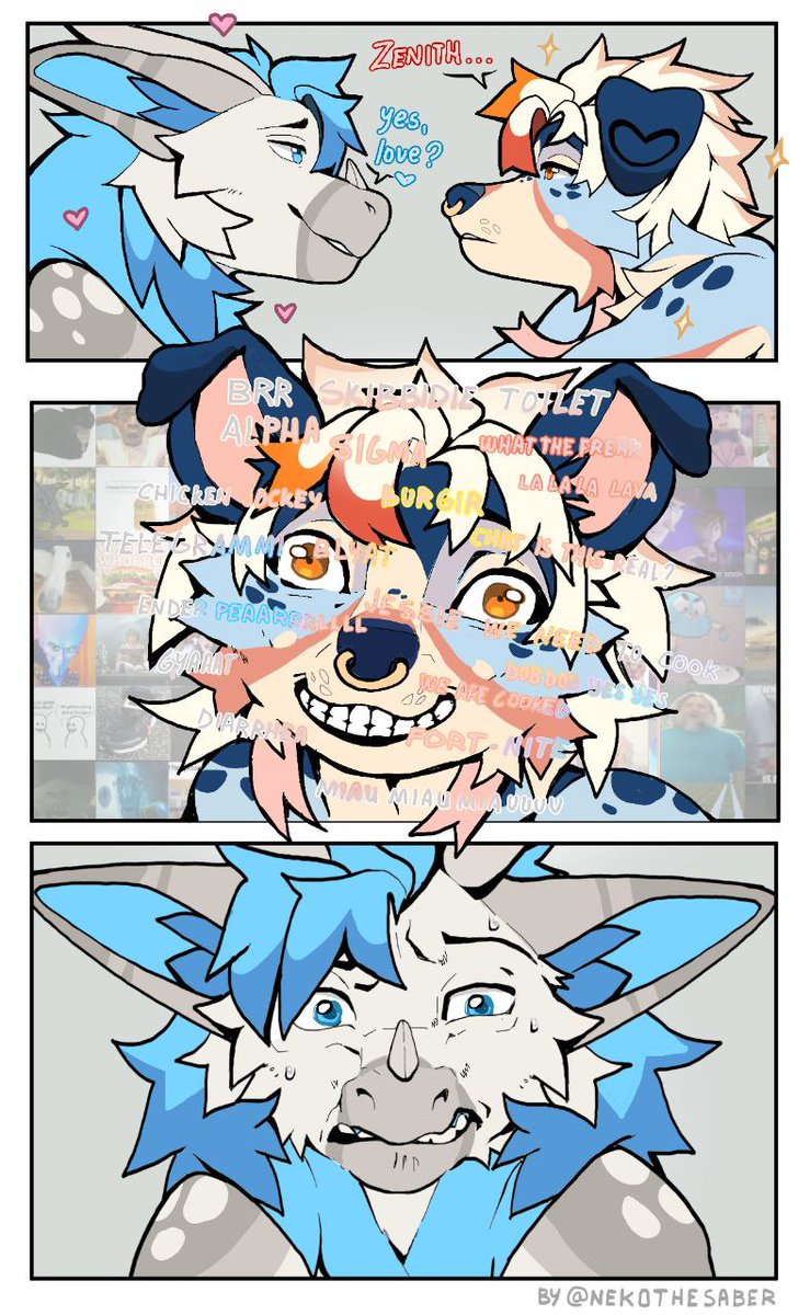 love is blind, brainrot is real