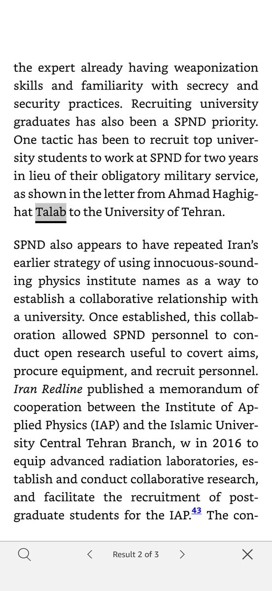 Here is some background on two of the recently sanctioned Iranians under State Department sanction. They were earlier sanctioned by Treasury. The images are pages from our 2021 book, Iran’s Perilous Pursuit of Nuclear Weapons.