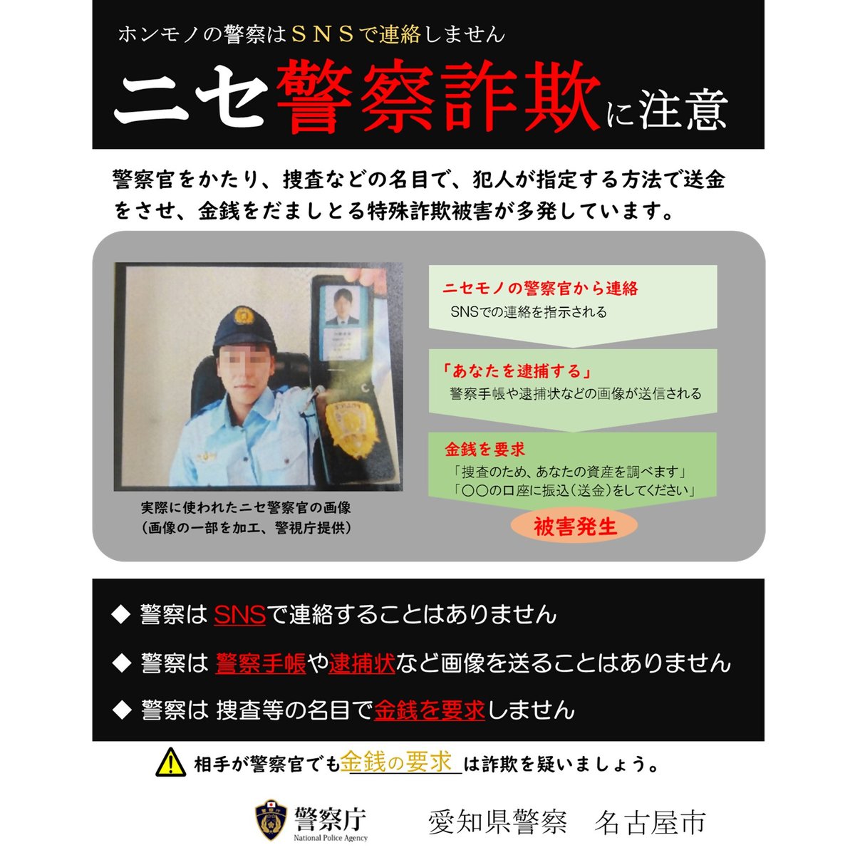 新時代の主役　天底貼り直し詐欺 名古屋市中川区役所 on X: 