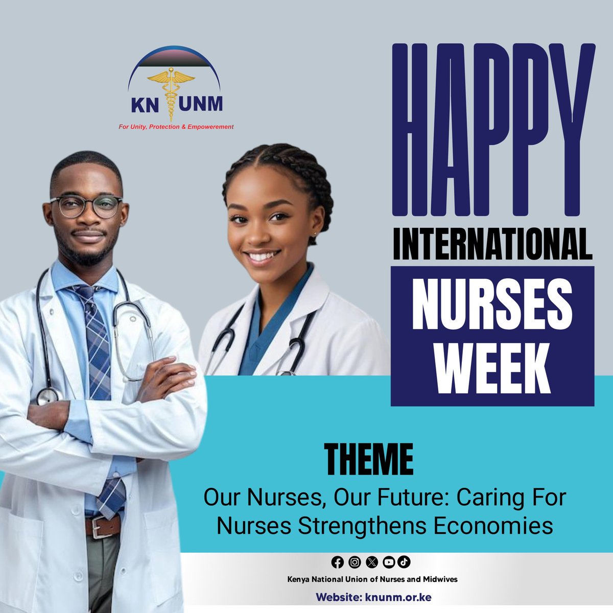 Happy International Nurses Week to all Nurses in Kenya and across the World. 

You treat every patient like they are family because you are the heart of healthcare.